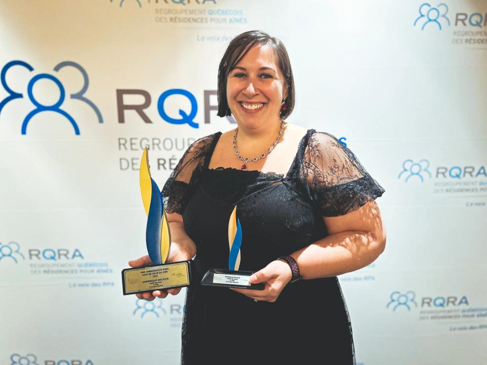 Gala RQRA : Le Groupe Maurice s’illustre ! - Le Groupe Maurice - Résidences pour personnes âgées