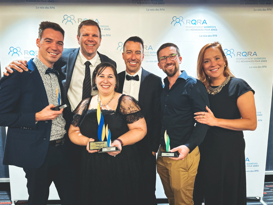 Gala RQRA : Le Groupe Maurice s’illustre ! - Le Groupe Maurice - Résidences pour personnes âgées