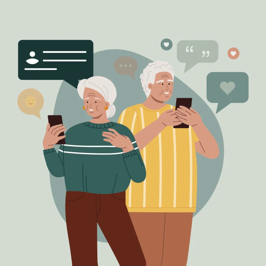 Dépendance aux écrans : ce qu’il faut savoir - Le Groupe Maurice - Résidences pour personnes âgées