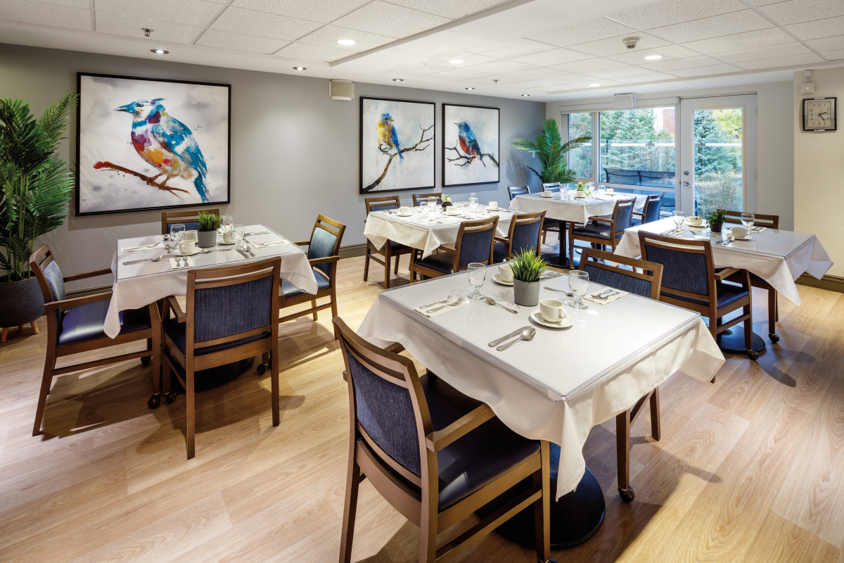 Le Quartier Mont Saint Hilaire - Unités de soins - Le Groupe Maurice - Résidences pour personnes âgées