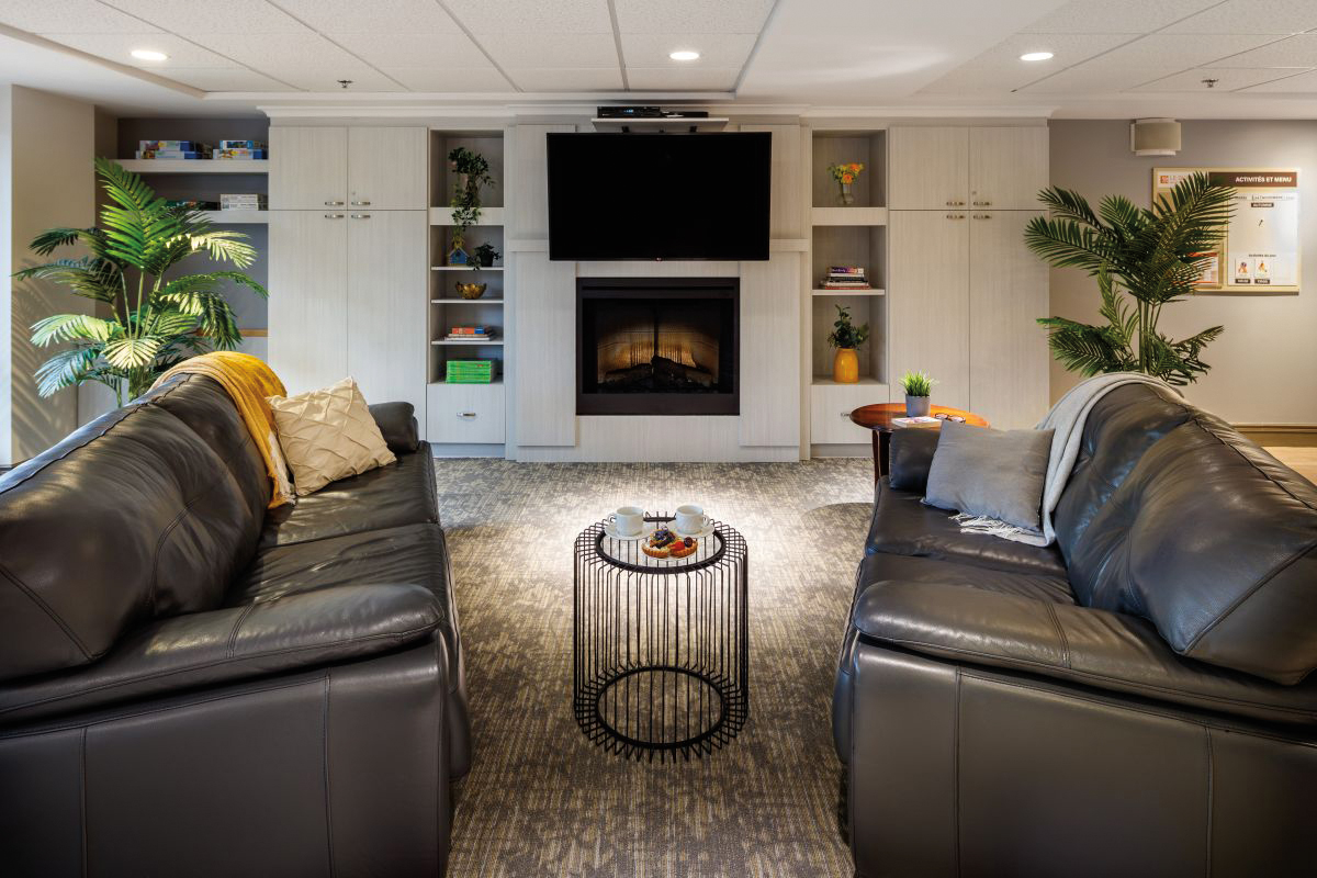 Le Quartier Mont Saint Hilaire - Unités de soins - Le Groupe Maurice - Résidences pour personnes âgées